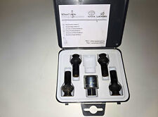 GENUINE TOYOTA/LEXUS 17MM LOCKING WHEEL BOLT SET / WHEEL NUT KEY CODE CARD