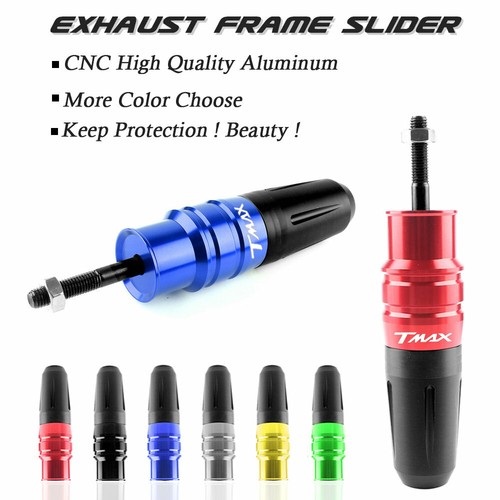 Alu crash exhaust slider - exhaust,