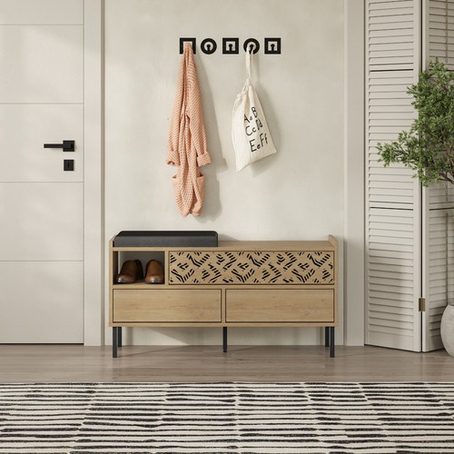 Heaton shoe bench fabric - heaton,