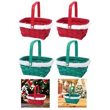 Christmas Gift Basket Party Supplies Empty Multifunction Storage Basket