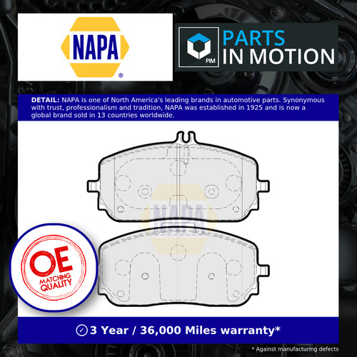 Brake pads set fits mercedes - brake,