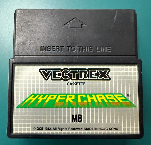 Hyperchase vectrex game - -,