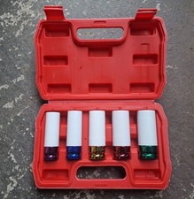 5 Pcs Alloy Wheel Socket Set