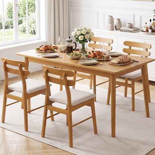 Upholstered dining chairs set - upholstered,