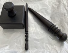 Leather slicker round - x,