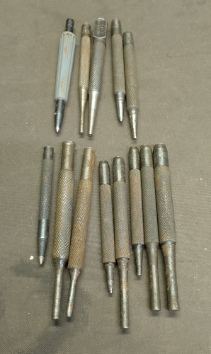 Used job lot - used, punches