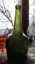 18th Century French Flowerpot Mallet Bottle