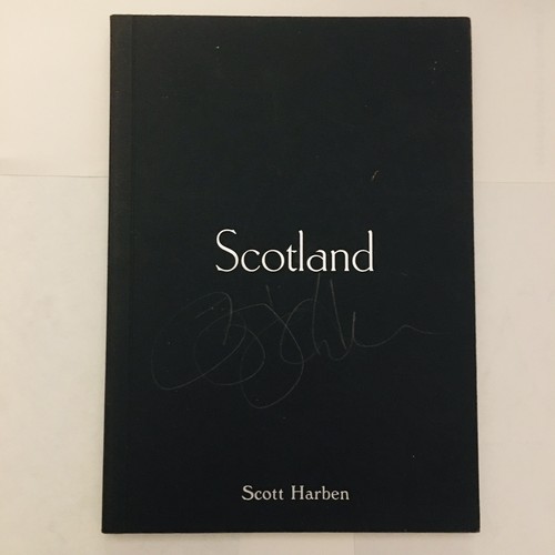 Scott harben scotland signed - scott,