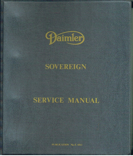 Daimler sovereign saloon - sovereign,