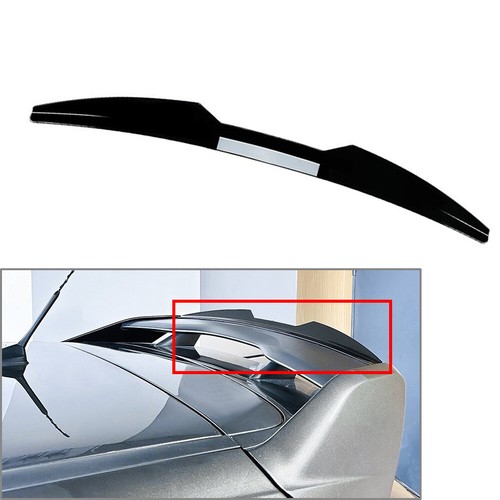 Rear roof spoiler - rear,