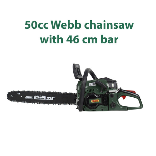 Webb petrol chainsaws wepcs - webb,