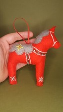 Felt Dala Horse Decoration
