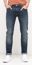 Lee jeans mens Rider stretch slim/skinny fit 'Tinted blue' FACTORY SECONDS L166