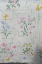 St Michael Double Floral Duvet Cover & 2 Pillow Cases, Country Cottage Flowers