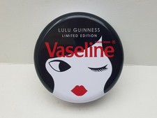 Lulu Guinness Vaseline Tin Limited Edition 2017 Doll Face Large Empty Collectibl