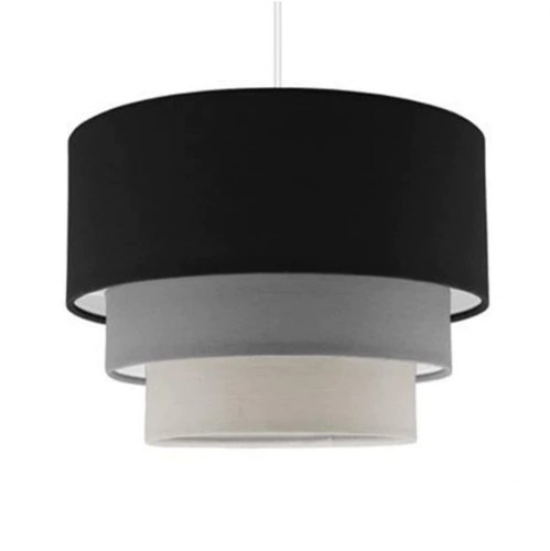 Round modern tier fabric - modern,