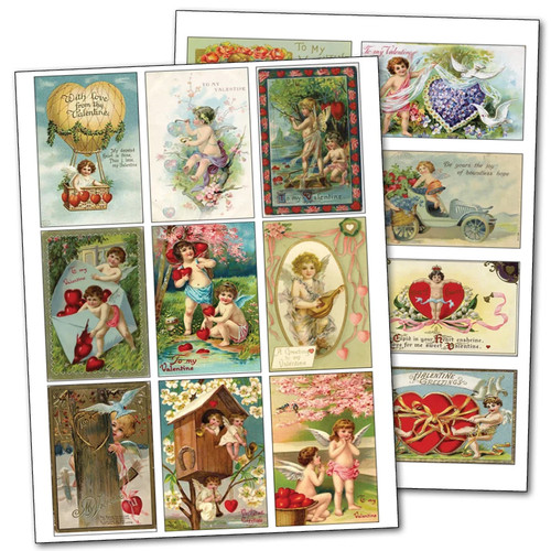 Vintage victorian valentine - victorian,