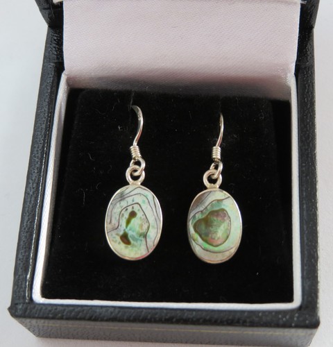 Sterling silver abalone - sterling, &