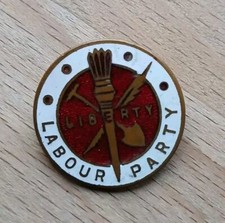 Vintage labour party liberty - labour,
