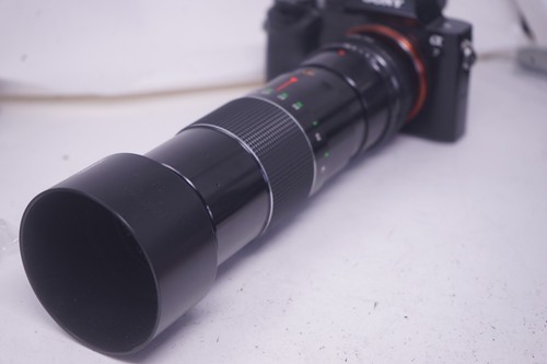 Sony mount adapted - e,