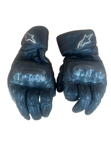Alpinestar sp2 black leather - alpinestar,