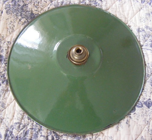 Vintage french green enamel - vintage,