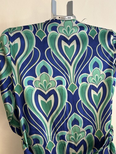 Zara retro style blue and - zara,