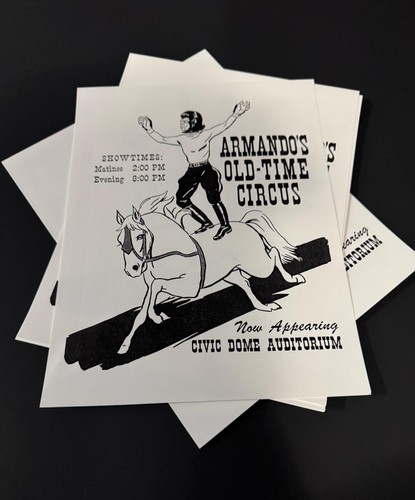 Armando old time circus - old,