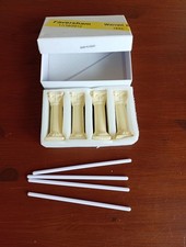 4 Vintage Cake pillars, Cream Plaster, 8cm, Cake Decoration 