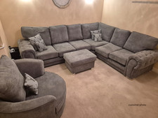Vegas Grey 6 Seater Corner