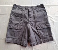 St Michael Grey Cargo Shorts