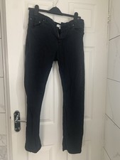 Reiss Men’s Black Jeans Size 32