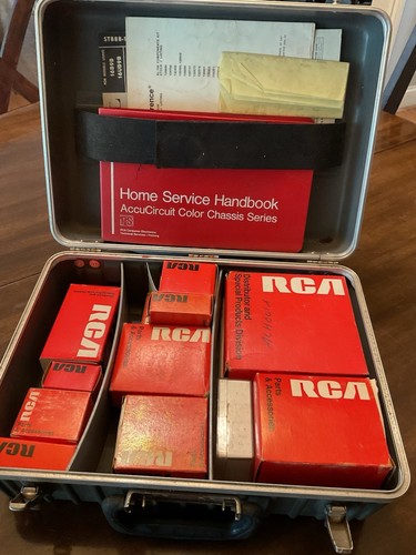 Vtg rca radio service - tv,