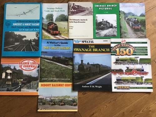 Collection railway books - collection,