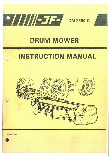 Drum mower cm2650 c - drum,
