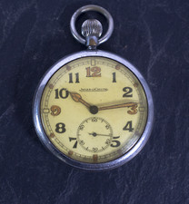 JAEGER-LECOULTRE GSTP WWII Pocket Watch British Army Military RAF Vintage JLC