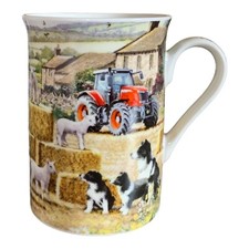 Collie Sheep Fine China Mug