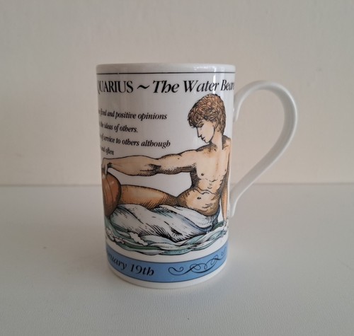 Dunoon zodiac mug aquarius - dunoon,