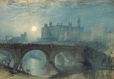 Alnwick Castle Joseph Mallord William Turner Wall Art Print Poster Picture A3 A4