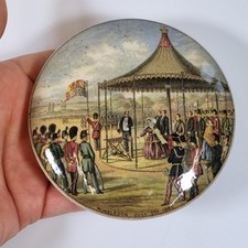 Antique Prattware Pot Lid