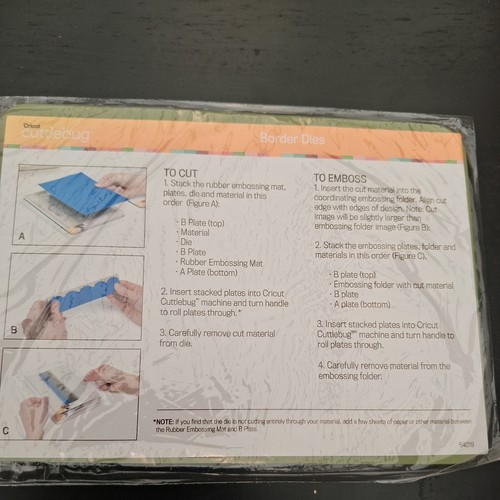 Cricut cuttlebug rubber - cricut,