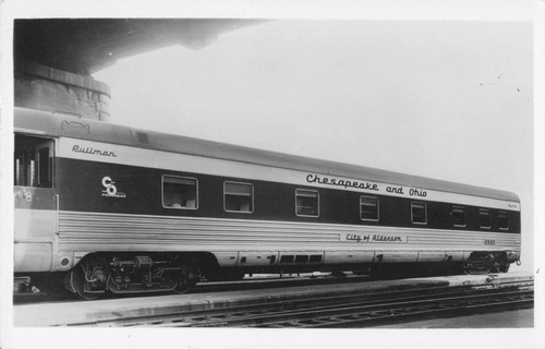 Rppc o pullman standard - rr, pullman-standard