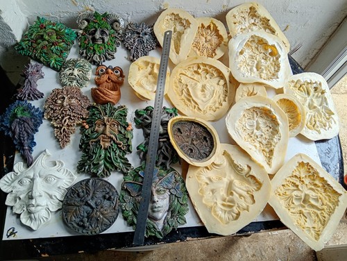 Joblot new latex moulds - new,