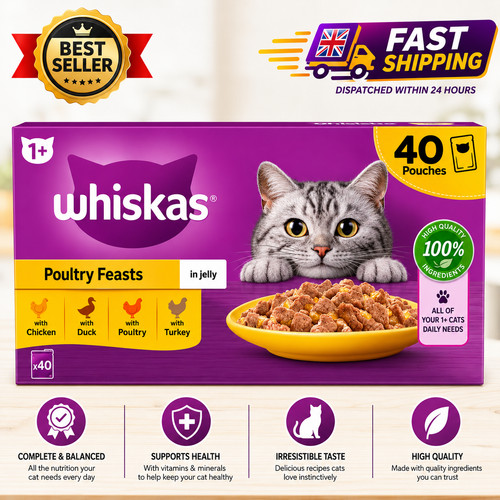 85g whiskas poultry - 40,