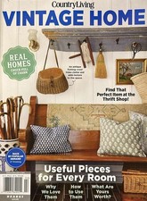 Country Living, Vintage Home