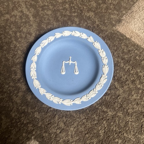Wedgwood jasper ware blue pin - wedgwood,