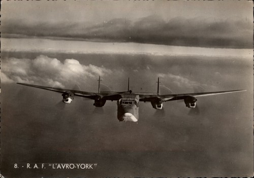 Royal air force avro york - royal, l'avro-york