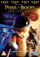 Puss in Boots - The Last Wish (DVD) **NEW**