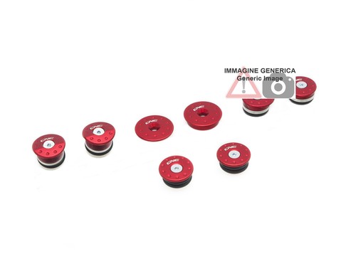 Frame cap sets - red, agusta