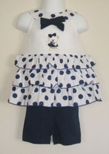 Girls Dress Top & Shorts Set